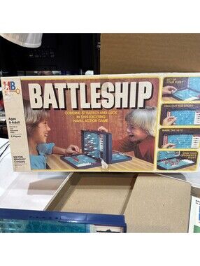 vintage Milton Bradley Battleship board game. 1970-1980